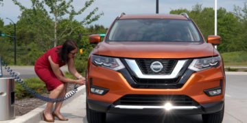 Nissan Easy-Fill Tire Alert system
In the U.S., Nissan has sold more than 5.3-million vehicles with the brand’s exclusive Easy-Fill Tire Alert Technology - about 21 million tires. The easy-to-use feature helps consumers quickly and conveniently fill their tires to the correct pressures every time without the need for a handheld pressure device or looking up the correct tire pressure numbers.