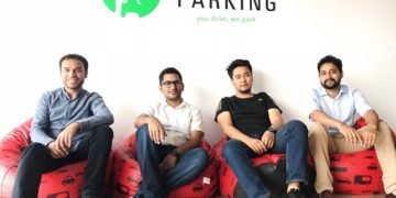 From Left - Rasik Pansare (GMP), Chirag Jain (GMP), Mehul Pangtey (Constapark) and Chetan Chauhan (Constapark)