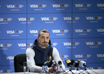 International football star Zlatan Ibrahimović announces his return with Visa to the 2018 FIFA World Cup Russia™ (Photo: Business Wire)