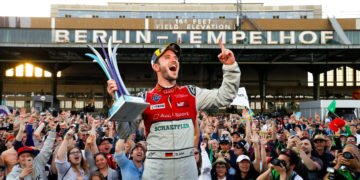 Daniel Abt (GER), Audi Sport ABT Schaeffler, Audi e-tron FE04, wins the Berlin ePrix.