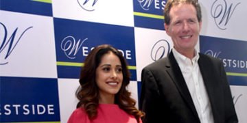 Philip Auld, MD, Trent, with Nushrat Bharucha at Westside Pataka House