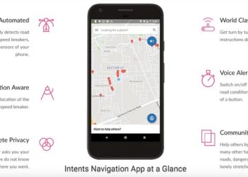 Intents Navigation App at a glance