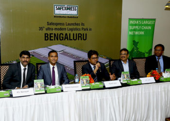 Safexpress launches its 35th ultra-modern Logistics Park in Bengaluru .On this occasion, senior dignitaries from Safexpress were present to launch the Safexpress Logistics Park at Bengaluru. These included Mr. Rubal Jain, Managing Director, Safexpress, Mr. Vineet Kanaujia, Vice President – Marketing, Mr. S.K Jain, Chief of Administration and Mr. PS Narayan, Regional Manager – Karnataka.