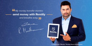 Remitly increases 24-hour send limit to India to $30,000 as it works with the critically acclaimed actor, Maddy, to better connect with India's overseas communities around the world. (Photo: Business Wire)