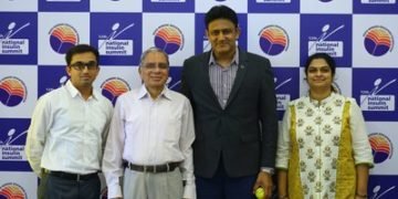 Changing Diabetes® Ambassador, Anil Kumble, at the 12th edition of the National Insulin Summit (NIS) in Hyderabad.