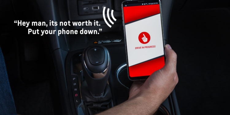 Chevrolet launches a new smartphone app, Call Me Out, to help remind drivers to keep their hands off their phones and eyes on the road through audible messages from friends and family. (Photo by Rob Widdis for Chevrolet)