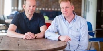 Graphcore Founders Nigel Toon CEO (right) and Simon Knowles CTO (left)