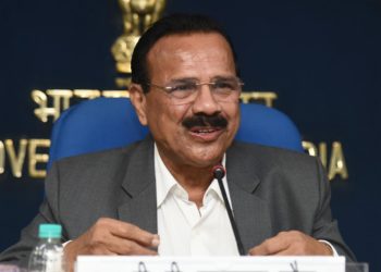 The Union Minister for Statistics & Programme Implementation and Chemicals & Fertilizers, D.V. Sadananda Gowda holding a Curtain Raiser Press Conference on the 4th International Exhibition & Conference on Pharmaceuticals and Medical Devices – ‘India Pharma 2019’ & ‘India Medical Devices 2019’, organised by the Department of Pharmaceuticals, Ministry of Chemicals & Fertilizers, in association with FICCI, in New Delhi on January 03, 2019.