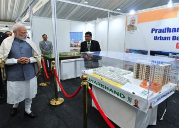 The Prime Minister,  Narendra Modi at the Construction Technology India Event, 2019, in New Delhi on March 02, 2019.