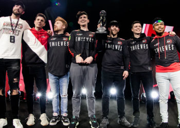 CWL London Cup Winners 100 Thieves (Photo: Business Wire)