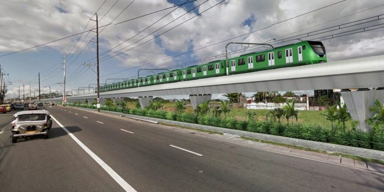 A rendering of the Malolos–Clark Railway Project. Photo courtesy of JICA.
