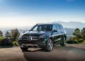 Mercedes-Benz GLS 400 d 4MATIC, smaragdgrün, Leder Nappa schwarz / magmagrau;Kraftstoffverbrauch kombiniert: 7,9-7,6 l/100 km; CO2-Emissionen kombiniert: 208–201 g/km*Mercedes-Benz GLS 400 d 4MATIC, emerald green metallic, Nappa leather in black / magma Grey;Fuel consumption combined: 7.9-7.6 l/100 km; combined CO2 emissions: 208-201 g/km*