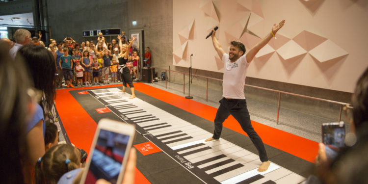 Mister Piano Show, Mercedes-Benz Museum, Kinder- und Familientag, 8. Juli 2018 

Mister Piano Show, Mercedes-Benz Museum, children's and family day, 8 July 2018