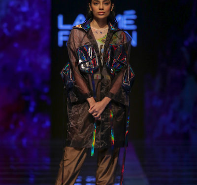Models walk the ramp during day 4 of LFWWF19, Show 2 Smart water presents 'The Platform featuring Bloni, Salita Nanda &  Swgt held at St.Regis in Mumbai on 23rd of August 2019. 

Photo : Focus Sports/ LFWWF2019/ IMGR