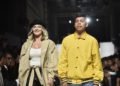 Mercedes-Benz Fashion Talents x Laureus Sport for Good Fashion Show; Nadia Comaneci in Nobi Talai (left); photo: ©2019 Getty Images