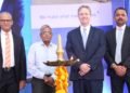 At the inauguration ceremony of EATON's first Aerospace facility in IndiaL to R-  Mr.Nanda, Kumar, President Aerospace; Dr. Kota Harinarayana, Former President, Aeronautical society of India,  Mr.Scott Thompson, Senior Vice President and General Manager, Fluid and Electrical Distribution division, Aerospace and  Mr. Nithin Chalke, President, Vehicle and Hydraulics, Asia Specific