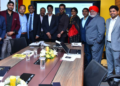 Distinguished Jury Members; L to R - Nimesh Shah, Harbhajan Singh, D. Shivakumar, Sabbas Joseph, Krishnamachari Srikkanth, Anil Kapoor, Geeta Chandran, Farrokh Khambata and Manjit S Gill
