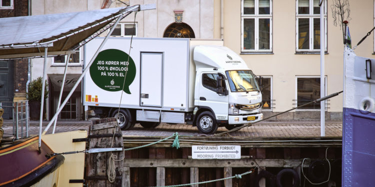 FUSO eCanter in Dänemark 

FUSO eCanter in Denmark