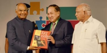 The President, Ram Nath Kovind at the fourth edition of ‘The Huddle’ - annual thought conclave of The Hindu, in Bengaluru on February 22, 2020. The Chief Minister of Karnataka,  B.S. Yediyurappa is also seen.
