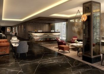 Lobby at The Fellows House Cambridge, Curio Collection by Hilton (Photo: Business Wire)