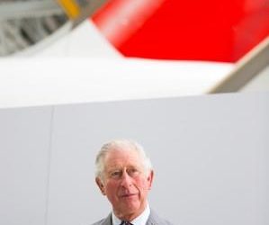 CARDIFF, UK: 
HRH The Prince of Wales visits British Airways Maintenance Cardiff (BAMC) at Cardiff Airport on 21 February 2020
(Picture by Nick Morrish)