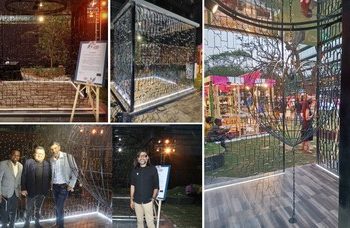 Godrej Locks collaborated with ADND, a prominent architecture and interior design firm, for a unique installation at the recently held Godrej L'Affaire