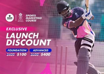 Deakin University and Rajasthan Royals’ Online Sports Marketing course goes live