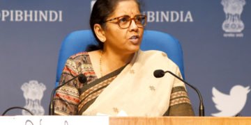 The Union Minister for Finance and Corporate Affairs, Smt. Nirmala Sitharaman holding the 4th press conference to announce the details of special economic package, in New Delhi on May 16, 2020.
