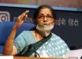 The Union Minister for Finance and Corporate Affairs, Smt. Nirmala Sitharaman holding a press conference to announce the details of economic package, in New Delhi on May 13, 2020.