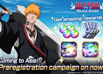 “Bleach Brave Souls” New Release in Asia! Pre-Registration Starts in June!
Source 	KLab Inc.