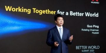 Guo Ping talks about 5G commercial success at the Better World Summit 2020