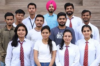 Engineering students of Batch 2020 of Chandigarh University who have been selected by IT Company Biralsoft during campus placements.