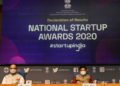 Union Minister of Commerce & Industry and Railways, Shri Piyush Goyal at the declaration of results of the National Startup Awards 2020, in New Delhi on October 06, 2020.