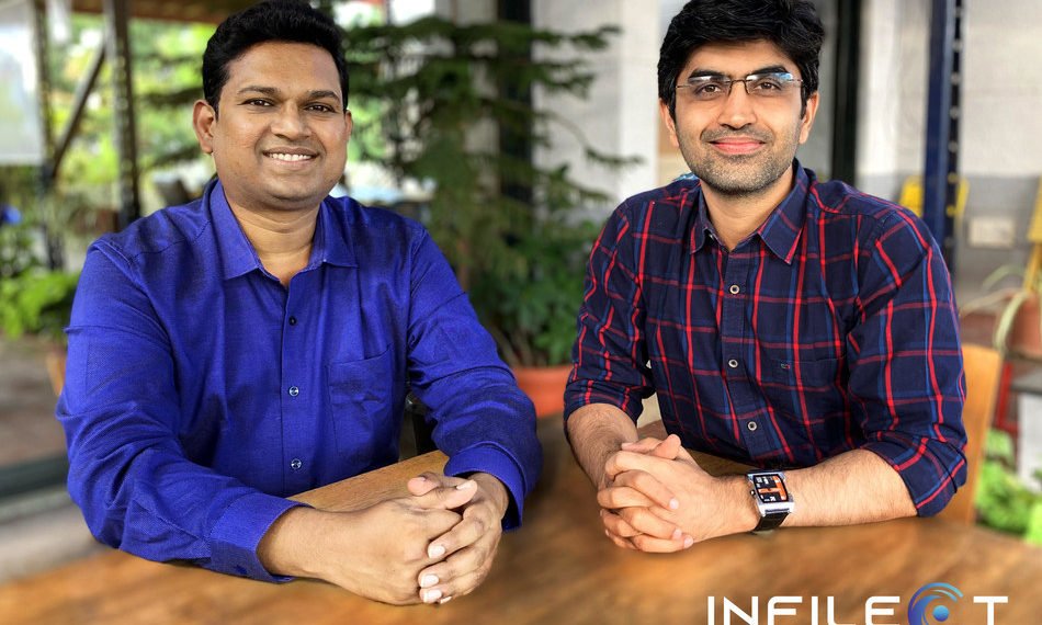 Infilect founders. Anand Prabhu Subramanian (left), Vijay Gabale (right)