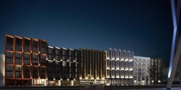 Exterior Rendering of Hyatt Place Tallinn