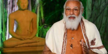 The Prime Minister, Shri Narendra Modi address at a function to mark 75 years of the Shri Ram Chandra Mission, via video conferencing, in New Delhi on February 16, 2021.