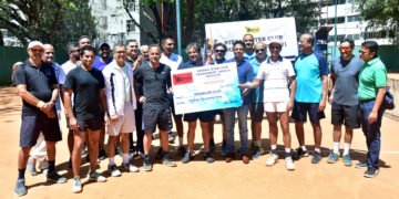 The victorious Bangalore Club team