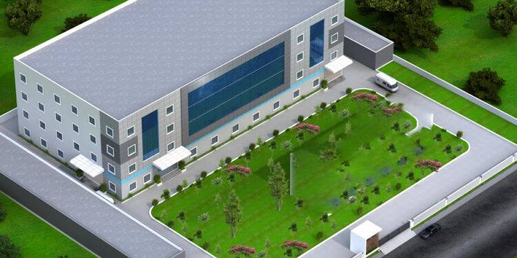 Image of the new manufacturing facility (Graphic: Adcock Ingram Ltd.)