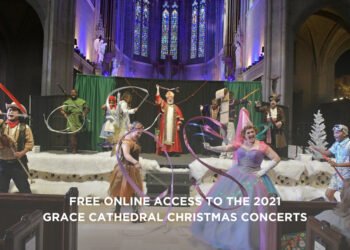Photographer Peter G Marcus captures the Sing You a Merry Christmas: Family Sing-Along concert at Grace Cathedral (Photo: Business Wire)