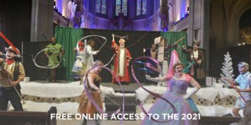 Photographer Peter G Marcus captures the Sing You a Merry Christmas: Family Sing-Along concert at Grace Cathedral (Photo: Business Wire)