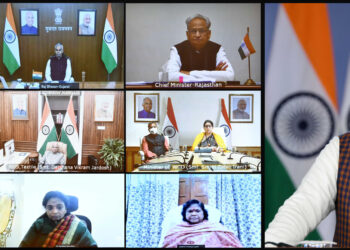 PM addressing at the 30th National Commission for Women Foundation Day programme, through video conferencing, in New Delhi on January 31, 2022.