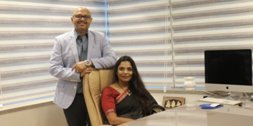 Dr. Narendra Vankar and Dr. Bhavya Vankar