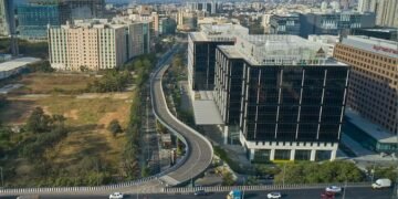 Flyover will service South India’s largest hotel complex and conference centre opening in May 2022