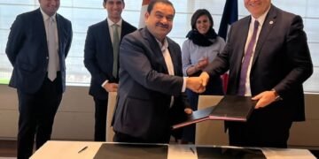 Gautam Adani, Chairman, Adani Group and Patrick Pouyanné, Chairman & CEO, TotalEnergies