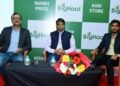 L-R - Sachin Nandwana, director and co-founder BigHaat, Shivayogi C Kalasad, Agriculture Secretary, Karnataka, Nateesh Nukala CEO and Co-founder, BigHaat