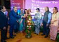 Dr Alka Kuma,Dr Baskar Pal,President IAGE,Dr Sudha Tandon,Treasurer,Dr Vidya Bhat, Organising Chairperson EVE Endoscopy,Dr Awatif Albahar, Director consultant IVF Imin Sharjah Fertility Centre, University Hospital Sharjah,Dr Atul Ganatra.