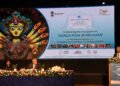 Mr. Eric Falt, UNESCO, addressing at the celebration of Durga Puja in Kolkata, in New Delhi on August 27, 2022.
