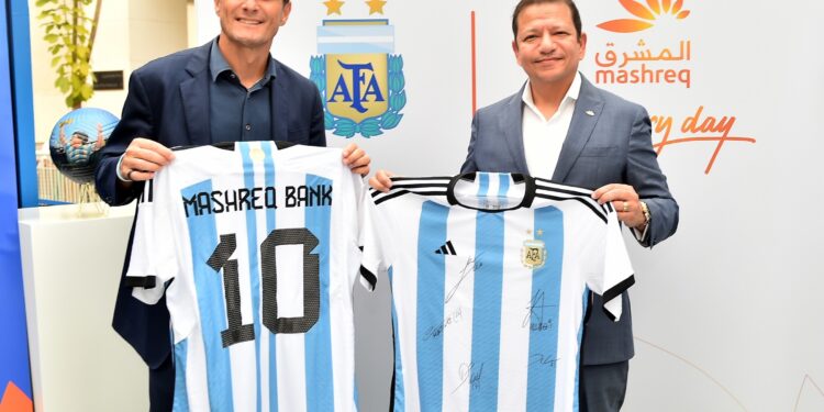 Mashreq signs a regional sponsorship agreement with The Argentine Football Association in Middle East and Egypt
