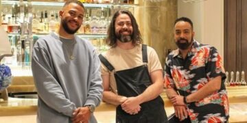 l. to r. Nathaniel Cochrane, Tyler Johnson, Rene McLean