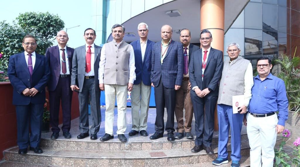 India's first ever indigenously developed Train Control & Supervision System jointly developed by BEL and DMRC, i-ATS, being formally launched today by Mr Manoj Joshi, Secretary, Ministry of Housing and Urban Affairs, Government of India & Chairman, Delhi Metro, in the presence of Mr Vikas Kumar, Managing Director, Delhi Metro, Mr Bhanu Prakash Srivastava, Chairman & Managing Director, BEL, Mr Manoj Jain, Director (R&D), BEL, and other senior officials of DMRC and BEL.